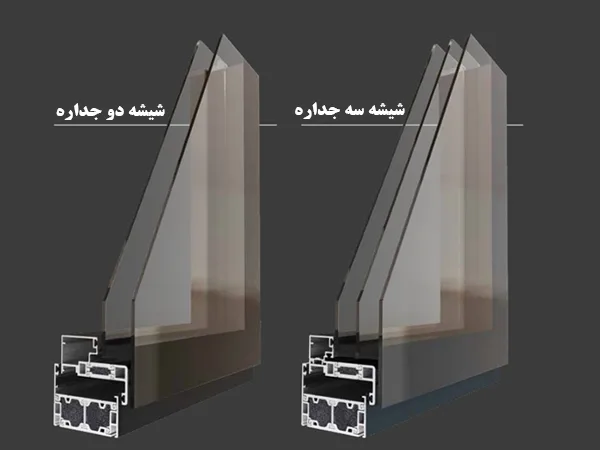 آشنایی با شیشه های دوجداره