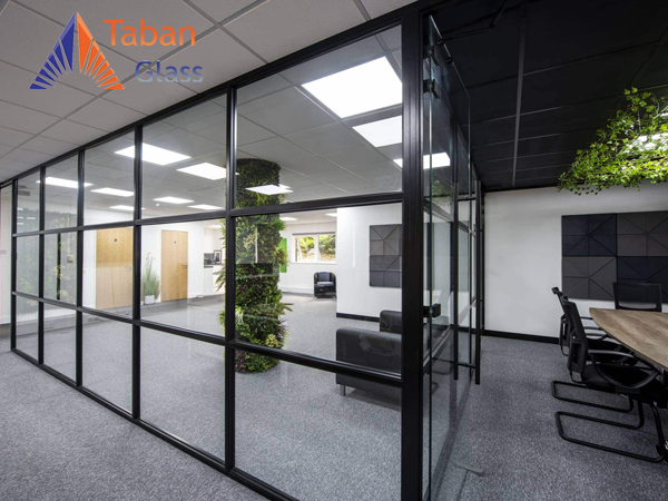 انواع مختلف پارتیشن های شیشه ای
